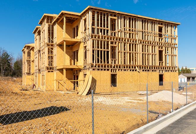 a long-lasting temporary fence helping to keep construction zones safe in Longview